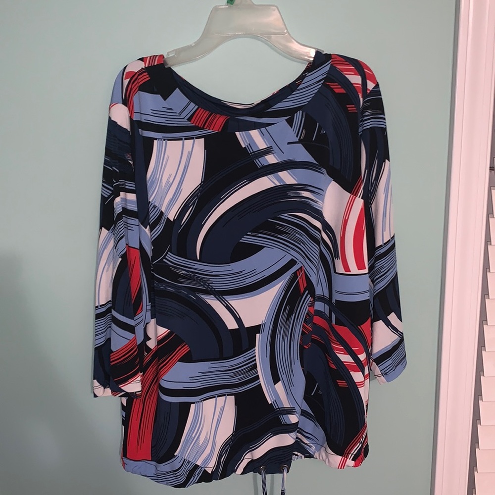 Worthington Red/White/Blue Long sleeve